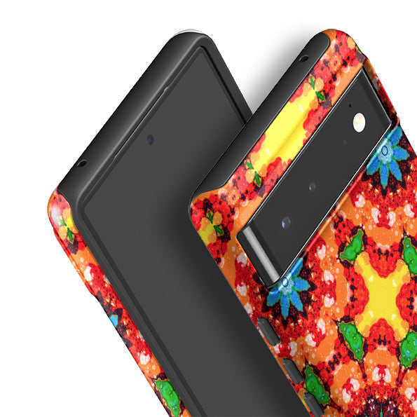 Google phone case-Coachella-Product Details Raised bevel to protect screen from scratches. Impact resistant polycarbonate shell and shock absorbing inner TPU liner. Secure fit with design wrapping around side of the case and full access to ports. Compatible with Qi-standard wireless charging. Thickness 1/8 inch (3mm), weight 30g. Compatibility See drop down menu for options, please select the right case as we print to order.-Stringberry