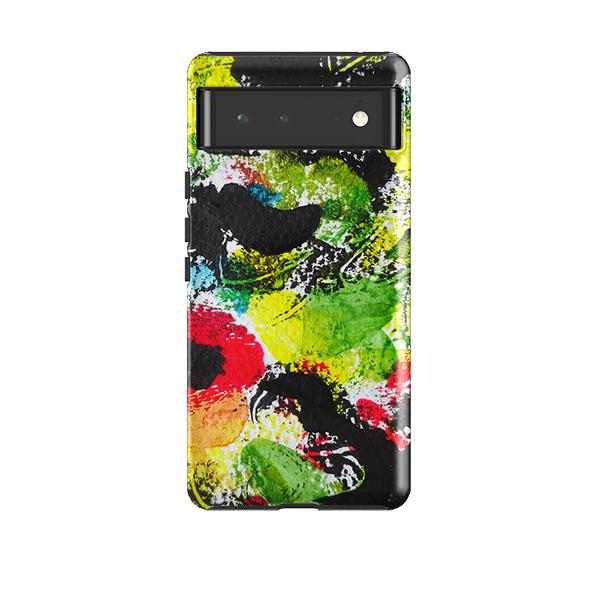 Google phone case-Colours By Sarah Campbell-Product Details Raised bevel to protect screen from scratches. Impact resistant polycarbonate shell and shock absorbing inner TPU liner. Secure fit with design wrapping around side of the case and full access to ports. Compatible with Qi-standard wireless charging. Thickness 1/8 inch (3mm), weight 30g. Compatibility See drop down menu for options, please select the right case as we print to order.-Stringberry