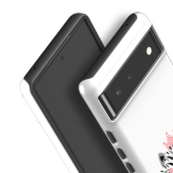 Google phone case-Cool Dog-Product Details Raised bevel to protect screen from scratches. Impact resistant polycarbonate shell and shock absorbing inner TPU liner. Secure fit with design wrapping around side of the case and full access to ports. Compatible with Qi-standard wireless charging. Thickness 1/8 inch (3mm), weight 30g. Compatibility See drop down menu for options, please select the right case as we print to order.-Stringberry