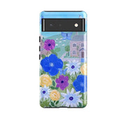 Google phone case-Cottage By Mary Stubberfield-Product Details Raised bevel to protect screen from scratches. Impact resistant polycarbonate shell and shock absorbing inner TPU liner. Secure fit with design wrapping around side of the case and full access to ports. Compatible with Qi-standard wireless charging. Thickness 1/8 inch (3mm), weight 30g. Compatibility See drop down menu for options, please select the right case as we print to order.-Stringberry