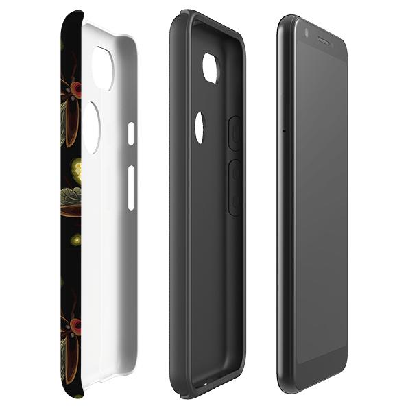 Google phone case-Crystal Palace-Product Details Raised bevel to protect screen from scratches. Impact resistant polycarbonate shell and shock absorbing inner TPU liner. Secure fit with design wrapping around side of the case and full access to ports. Compatible with Qi-standard wireless charging. Thickness 1/8 inch (3mm), weight 30g. Compatibility See drop down menu for options, please select the right case as we print to order.-Stringberry