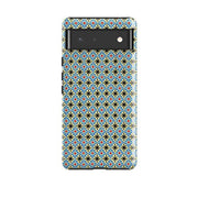 Google phone case-Diamonds By Cressida Bell-Product Details Raised bevel to protect screen from scratches. Impact resistant polycarbonate shell and shock absorbing inner TPU liner. Secure fit with design wrapping around side of the case and full access to ports. Compatible with Qi-standard wireless charging. Thickness 1/8 inch (3mm), weight 30g. Compatibility See drop down menu for options, please select the right case as we print to order.-Stringberry