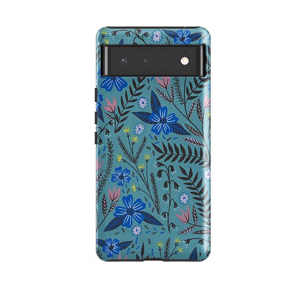 Google phone case-Dusk Garden By Lee Foster Wilson-Product Details Raised bevel to protect screen from scratches. Impact resistant polycarbonate shell and shock absorbing inner TPU liner. Secure fit with design wrapping around side of the case and full access to ports. Compatible with Qi-standard wireless charging. Thickness 1/8 inch (3mm), weight 30g. Compatibility See drop down menu for options, please select the right case as we print to order.-Stringberry