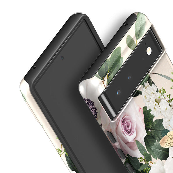 Google phone case-Entice-Product Details Raised bevel to protect screen from scratches. Impact resistant polycarbonate shell and shock absorbing inner TPU liner. Secure fit with design wrapping around side of the case and full access to ports. Compatible with Qi-standard wireless charging. Thickness 1/8 inch (3mm), weight 30g. Compatibility See drop down menu for options, please select the right case as we print to order.-Stringberry