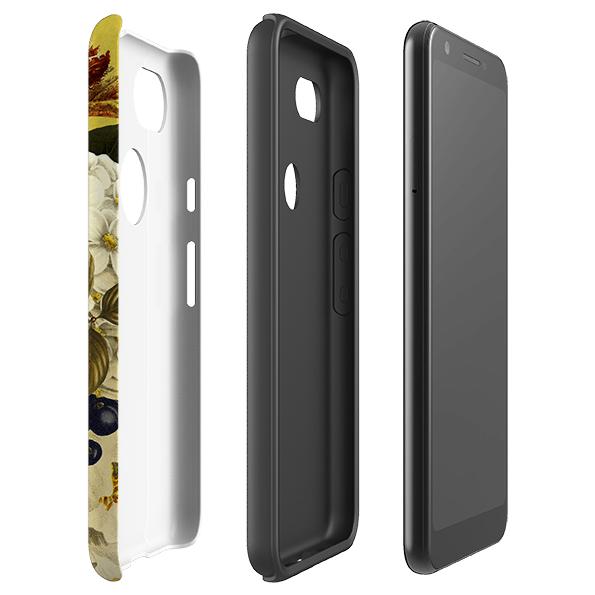 Google phone case-Essential-Product Details Raised bevel to protect screen from scratches. Impact resistant polycarbonate shell and shock absorbing inner TPU liner. Secure fit with design wrapping around side of the case and full access to ports. Compatible with Qi-standard wireless charging. Thickness 1/8 inch (3mm), weight 30g. Compatibility See drop down menu for options, please select the right case as we print to order.-Stringberry