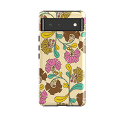 Google phone case-Fan Flower By Amelia Bowman-Product Details Raised bevel to protect screen from scratches. Impact resistant polycarbonate shell and shock absorbing inner TPU liner. Secure fit with design wrapping around side of the case and full access to ports. Compatible with Qi-standard wireless charging. Thickness 1/8 inch (3mm), weight 30g. Compatibility See drop down menu for options, please select the right case as we print to order.-Stringberry