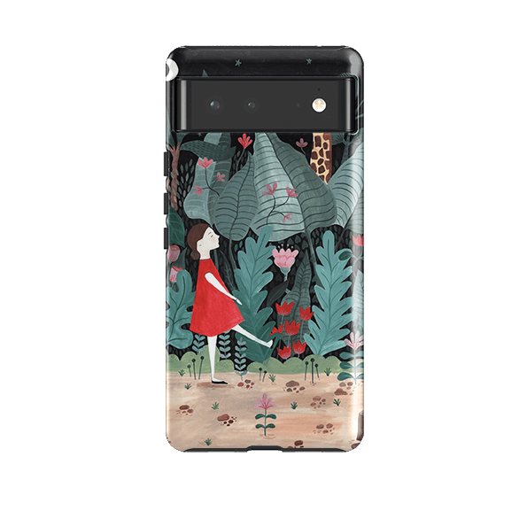 Google phone case-Fearless By Bex Parkin-Product Details Raised bevel to protect screen from scratches. Impact resistant polycarbonate shell and shock absorbing inner TPU liner. Secure fit with design wrapping around side of the case and full access to ports. Compatible with Qi-standard wireless charging. Thickness 1/8 inch (3mm), weight 30g. Compatibility See drop down menu for options, please select the right case as we print to order.-Stringberry