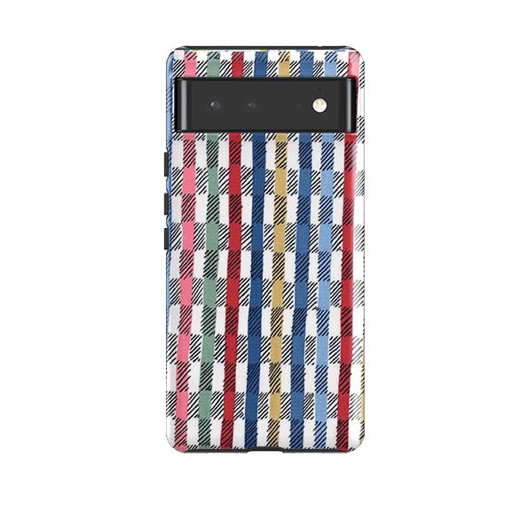 Google phone case-Garden Wedgewood By Sarah Campbell-Product Details Raised bevel to protect screen from scratches. Impact resistant polycarbonate shell and shock absorbing inner TPU liner. Secure fit with design wrapping around side of the case and full access to ports. Compatible with Qi-standard wireless charging. Thickness 1/8 inch (3mm), weight 30g. Compatibility See drop down menu for options, please select the right case as we print to order.-Stringberry
