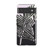 Google phone case-Glitter Palm By Kitty Joseph-Product Details Raised bevel to protect screen from scratches. Impact resistant polycarbonate shell and shock absorbing inner TPU liner. Secure fit with design wrapping around side of the case and full access to ports. Compatible with Qi-standard wireless charging. Thickness 1/8 inch (3mm), weight 30g. Compatibility See drop down menu for options, please select the right case as we print to order.-Stringberry
