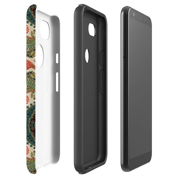 Google phone case-Grasmere-Product Details Raised bevel to protect screen from scratches. Impact resistant polycarbonate shell and shock absorbing inner TPU liner. Secure fit with design wrapping around side of the case and full access to ports. Compatible with Qi-standard wireless charging. Thickness 1/8 inch (3mm), weight 30g. Compatibility See drop down menu for options, please select the right case as we print to order.-Stringberry