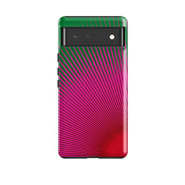 Google phone case-Halos Cactus By Kitty Joseph-Product Details Raised bevel to protect screen from scratches. Impact resistant polycarbonate shell and shock absorbing inner TPU liner. Secure fit with design wrapping around side of the case and full access to ports. Compatible with Qi-standard wireless charging. Thickness 1/8 inch (3mm), weight 30g. Compatibility See drop down menu for options, please select the right case as we print to order.-Stringberry