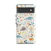 Google phone case-Hanging Around By Ali Brookes-Product Details Raised bevel to protect screen from scratches. Impact resistant polycarbonate shell and shock absorbing inner TPU liner. Secure fit with design wrapping around side of the case and full access to ports. Compatible with Qi-standard wireless charging. Thickness 1/8 inch (3mm), weight 30g. Compatibility See drop down menu for options, please select the right case as we print to order.-Stringberry