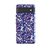 Google phone case-Hare Pattern By Bex Parkin-Product Details Raised bevel to protect screen from scratches. Impact resistant polycarbonate shell and shock absorbing inner TPU liner. Secure fit with design wrapping around side of the case and full access to ports. Compatible with Qi-standard wireless charging. Thickness 1/8 inch (3mm), weight 30g. Compatibility See drop down menu for options, please select the right case as we print to order.-Stringberry
