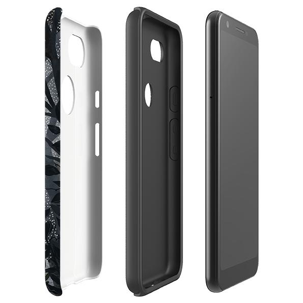 Google phone case-Home Jade Mosinski-Product Details Raised bevel to protect screen from scratches. Impact resistant polycarbonate shell and shock absorbing inner TPU liner. Secure fit with design wrapping around side of the case and full access to ports. Compatible with Qi-standard wireless charging. Thickness 1/8 inch (3mm), weight 30g. Compatibility See drop down menu for options, please select the right case as we print to order.-Stringberry