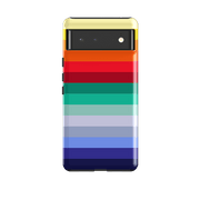 Google phone case-Honey Horizon By Kitty Joseph-Product Details Raised bevel to protect screen from scratches. Impact resistant polycarbonate shell and shock absorbing inner TPU liner. Secure fit with design wrapping around side of the case and full access to ports. Compatible with Qi-standard wireless charging. Thickness 1/8 inch (3mm), weight 30g. Compatibility See drop down menu for options, please select the right case as we print to order.-Stringberry
