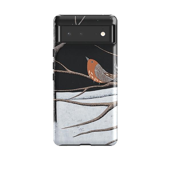 Google phone case-In The Depths Of Winter By Natasha Newton-Product Details Raised bevel to protect screen from scratches. Impact resistant polycarbonate shell and shock absorbing inner TPU liner. Secure fit with design wrapping around side of the case and full access to ports. Compatible with Qi-standard wireless charging. Thickness 1/8 inch (3mm), weight 30g. Compatibility See drop down menu for options, please select the right case as we print to order.-Stringberry