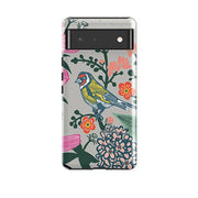 Google phone case-In The Garden By kate Heiss-Product Details Raised bevel to protect screen from scratches. Impact resistant polycarbonate shell and shock absorbing inner TPU liner. Secure fit with design wrapping around side of the case and full access to ports. Compatible with Qi-standard wireless charging. Thickness 1/8 inch (3mm), weight 30g. Compatibility See drop down menu for options, please select the right case as we print to order.-Stringberry