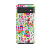Google phone case-Indian Summer Pale By Tracey English-Product Details Raised bevel to protect screen from scratches. Impact resistant polycarbonate shell and shock absorbing inner TPU liner. Secure fit with design wrapping around side of the case and full access to ports. Compatible with Qi-standard wireless charging. Thickness 1/8 inch (3mm), weight 30g. Compatibility See drop down menu for options, please select the right case as we print to order.-Stringberry