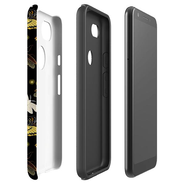 Google phone case-Ladyhall-Product Details Raised bevel to protect screen from scratches. Impact resistant polycarbonate shell and shock absorbing inner TPU liner. Secure fit with design wrapping around side of the case and full access to ports. Compatible with Qi-standard wireless charging. Thickness 1/8 inch (3mm), weight 30g. Compatibility See drop down menu for options, please select the right case as we print to order.-Stringberry
