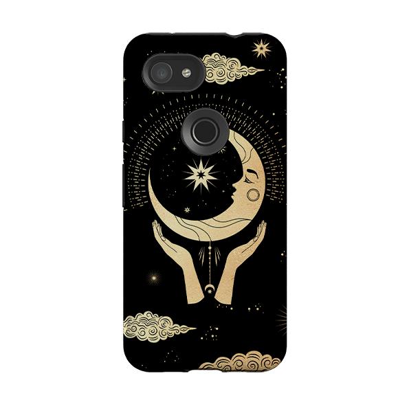 Google phone case-Luna-Product Details Raised bevel to protect screen from scratches. Impact resistant polycarbonate shell and shock absorbing inner TPU liner. Secure fit with design wrapping around side of the case and full access to ports. Compatible with Qi-standard wireless charging. Thickness 1/8 inch (3mm), weight 30g. Compatibility See drop down menu for options, please select the right case as we print to order.-Stringberry