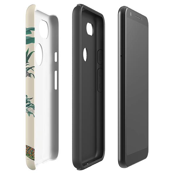 Google phone case-Macelo-Product Details Raised bevel to protect screen from scratches. Impact resistant polycarbonate shell and shock absorbing inner TPU liner. Secure fit with design wrapping around side of the case and full access to ports. Compatible with Qi-standard wireless charging. Thickness 1/8 inch (3mm), weight 30g. Compatibility See drop down menu for options, please select the right case as we print to order.-Stringberry