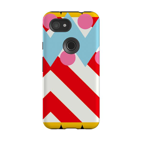 Google phone case-Masagon-Product Details Raised bevel to protect screen from scratches. Impact resistant polycarbonate shell and shock absorbing inner TPU liner. Secure fit with design wrapping around side of the case and full access to ports. Compatible with Qi-standard wireless charging. Thickness 1/8 inch (3mm), weight 30g. Compatibility See drop down menu for options, please select the right case as we print to order.-Stringberry