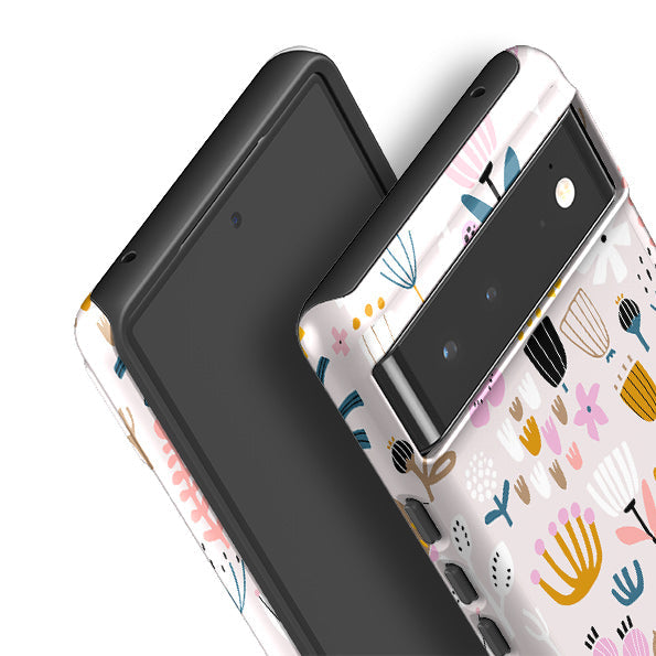Google phone case-Meadows-Product Details Raised bevel to protect screen from scratches. Impact resistant polycarbonate shell and shock absorbing inner TPU liner. Secure fit with design wrapping around side of the case and full access to ports. Compatible with Qi-standard wireless charging. Thickness 1/8 inch (3mm), weight 30g. Compatibility See drop down menu for options, please select the right case as we print to order.-Stringberry