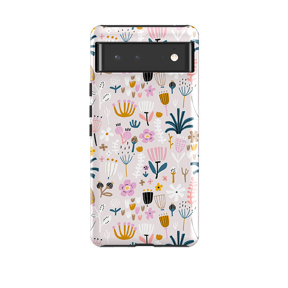 Google phone case-Meadows-Product Details Raised bevel to protect screen from scratches. Impact resistant polycarbonate shell and shock absorbing inner TPU liner. Secure fit with design wrapping around side of the case and full access to ports. Compatible with Qi-standard wireless charging. Thickness 1/8 inch (3mm), weight 30g. Compatibility See drop down menu for options, please select the right case as we print to order.-Stringberry