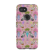 Google phone case-Miami China By Catherine Rowe-Product Details Raised bevel to protect screen from scratches. Impact resistant polycarbonate shell and shock absorbing inner TPU liner. Secure fit with design wrapping around side of the case and full access to ports. Compatible with Qi-standard wireless charging. Thickness 1/8 inch (3mm), weight 30g. Compatibility See drop down menu for options, please select the right case as we print to order.-Stringberry