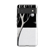 Google phone case-Midnight Walk By Natasha Newton-Product Details Raised bevel to protect screen from scratches. Impact resistant polycarbonate shell and shock absorbing inner TPU liner. Secure fit with design wrapping around side of the case and full access to ports. Compatible with Qi-standard wireless charging. Thickness 1/8 inch (3mm), weight 30g. Compatibility See drop down menu for options, please select the right case as we print to order.-Stringberry
