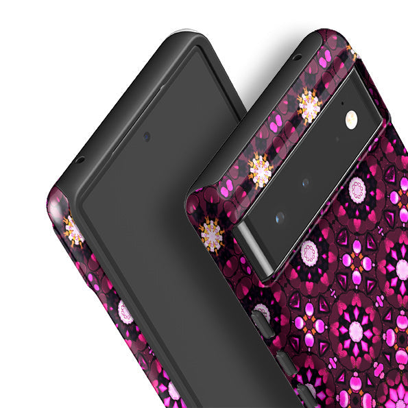 Google phone case-Mile Of Music-Product Details Raised bevel to protect screen from scratches. Impact resistant polycarbonate shell and shock absorbing inner TPU liner. Secure fit with design wrapping around side of the case and full access to ports. Compatible with Qi-standard wireless charging. Thickness 1/8 inch (3mm), weight 30g. Compatibility See drop down menu for options, please select the right case as we print to order.-Stringberry