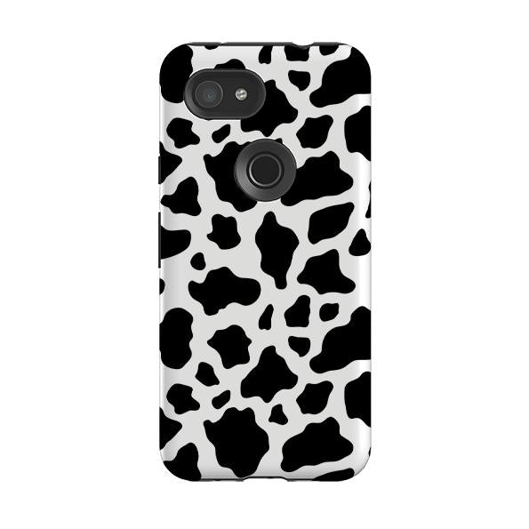 Google phone case-Moo-Product Details Raised bevel to protect screen from scratches. Impact resistant polycarbonate shell and shock absorbing inner TPU liner. Secure fit with design wrapping around side of the case and full access to ports. Compatible with Qi-standard wireless charging. Thickness 1/8 inch (3mm), weight 30g. Compatibility See drop down menu for options, please select the right case as we print to order.-Stringberry