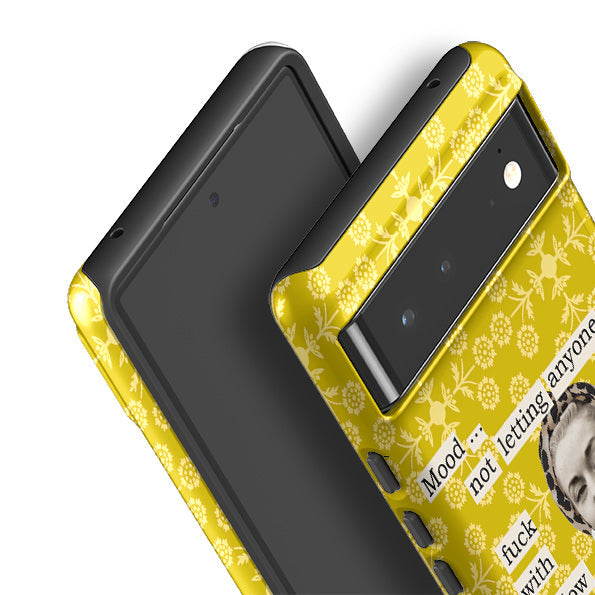 Google phone case-Mood By Clare Jordan-Product Details Raised bevel to protect screen from scratches. Impact resistant polycarbonate shell and shock absorbing inner TPU liner. Secure fit with design wrapping around side of the case and full access to ports. Compatible with Qi-standard wireless charging. Thickness 1/8 inch (3mm), weight 30g. Compatibility See drop down menu for options, please select the right case as we print to order.-Stringberry