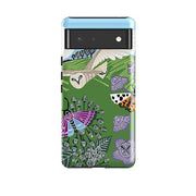 Google phone case-Morning Barn Owl By kate Heiss-Product Details Raised bevel to protect screen from scratches. Impact resistant polycarbonate shell and shock absorbing inner TPU liner. Secure fit with design wrapping around side of the case and full access to ports. Compatible with Qi-standard wireless charging. Thickness 1/8 inch (3mm), weight 30g. Compatibility See drop down menu for options, please select the right case as we print to order.-Stringberry