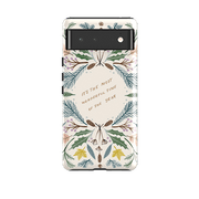 Google phone case-Most Wonderful Time By Bex Parkin-Product Details Raised bevel to protect screen from scratches. Impact resistant polycarbonate shell and shock absorbing inner TPU liner. Secure fit with design wrapping around side of the case and full access to ports. Compatible with Qi-standard wireless charging. Thickness 1/8 inch (3mm), weight 30g. Compatibility See drop down menu for options, please select the right case as we print to order.-Stringberry