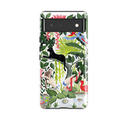 Google phone case-Mother Nature By Bex Parkin-Product Details Raised bevel to protect screen from scratches. Impact resistant polycarbonate shell and shock absorbing inner TPU liner. Secure fit with design wrapping around side of the case and full access to ports. Compatible with Qi-standard wireless charging. Thickness 1/8 inch (3mm), weight 30g. Compatibility See drop down menu for options, please select the right case as we print to order.-Stringberry