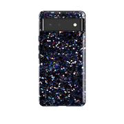 Google phone case-Night Sky By Kitty Joseph (case does not glitter)-Product Details Raised bevel to protect screen from scratches. Impact resistant polycarbonate shell and shock absorbing inner TPU liner. Secure fit with design wrapping around side of the case and full access to ports. Compatible with Qi-standard wireless charging. Thickness 1/8 inch (3mm), weight 30g. Compatibility See drop down menu for options, please select the right case as we print to order.-Stringberry