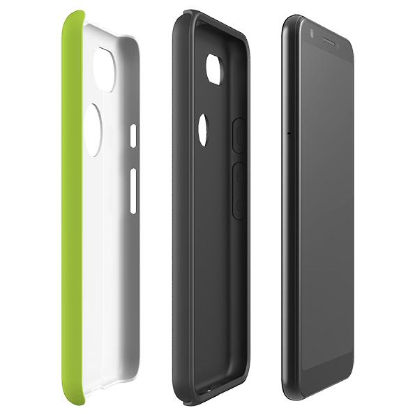 Google phone case-Noodle-Product Details Raised bevel to protect screen from scratches. Impact resistant polycarbonate shell and shock absorbing inner TPU liner. Secure fit with design wrapping around side of the case and full access to ports. Compatible with Qi-standard wireless charging. Thickness 1/8 inch (3mm), weight 30g. Compatibility See drop down menu for options, please select the right case as we print to order.-Stringberry