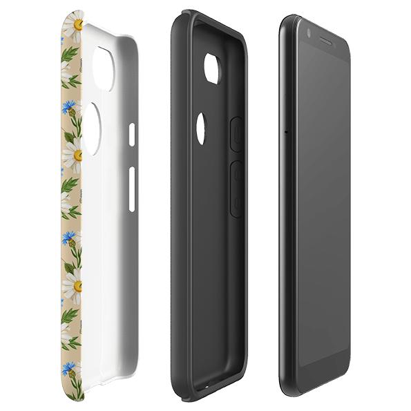 Google phone case-Norton-Product Details Raised bevel to protect screen from scratches. Impact resistant polycarbonate shell and shock absorbing inner TPU liner. Secure fit with design wrapping around side of the case and full access to ports. Compatible with Qi-standard wireless charging. Thickness 1/8 inch (3mm), weight 30g. Compatibility See drop down menu for options, please select the right case as we print to order.-Stringberry