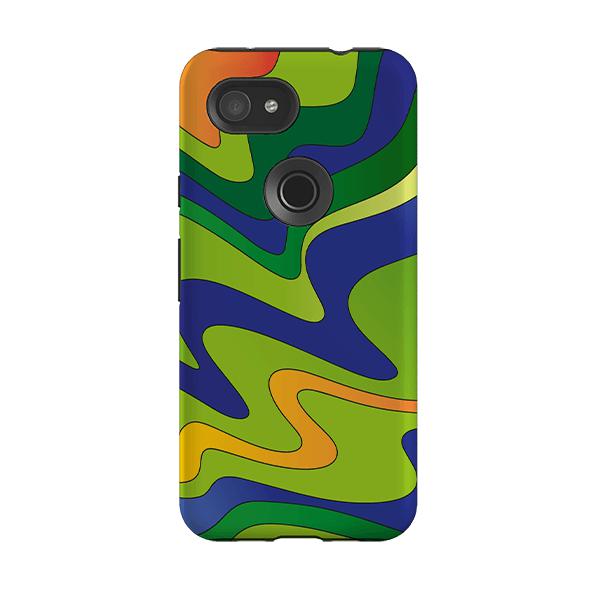 Google phone case-Out Of The Blue-Product Details Raised bevel to protect screen from scratches. Impact resistant polycarbonate shell and shock absorbing inner TPU liner. Secure fit with design wrapping around side of the case and full access to ports. Compatible with Qi-standard wireless charging. Thickness 1/8 inch (3mm), weight 30g. Compatibility See drop down menu for options, please select the right case as we print to order.-Stringberry