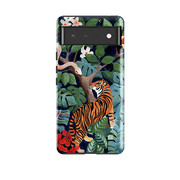 Google phone case-Paradise By Bex Parkin-Product Details Raised bevel to protect screen from scratches. Impact resistant polycarbonate shell and shock absorbing inner TPU liner. Secure fit with design wrapping around side of the case and full access to ports. Compatible with Qi-standard wireless charging. Thickness 1/8 inch (3mm), weight 30g. Compatibility See drop down menu for options, please select the right case as we print to order.-Stringberry