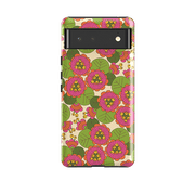 Google phone case-Passion Lilly By Amelia Bowman-Product Details Raised bevel to protect screen from scratches. Impact resistant polycarbonate shell and shock absorbing inner TPU liner. Secure fit with design wrapping around side of the case and full access to ports. Compatible with Qi-standard wireless charging. Thickness 1/8 inch (3mm), weight 30g. Compatibility See drop down menu for options, please select the right case as we print to order.-Stringberry