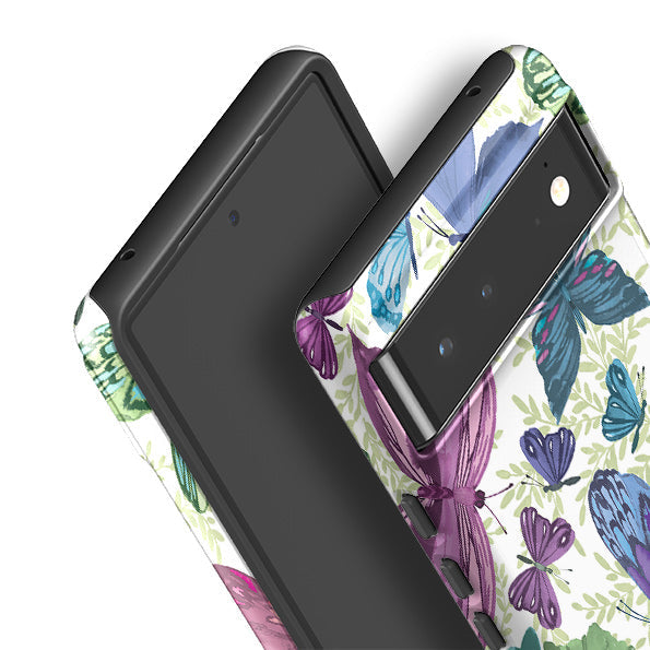 Google phone case-Pattern C By Elisabeth Haager-Product Details Raised bevel to protect screen from scratches. Impact resistant polycarbonate shell and shock absorbing inner TPU liner. Secure fit with design wrapping around side of the case and full access to ports. Compatible with Qi-standard wireless charging. Thickness 1/8 inch (3mm), weight 30g. Compatibility See drop down menu for options, please select the right case as we print to order.-Stringberry