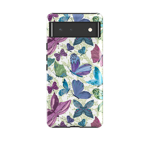 Google phone case-Pattern C By Elisabeth Haager-Product Details Raised bevel to protect screen from scratches. Impact resistant polycarbonate shell and shock absorbing inner TPU liner. Secure fit with design wrapping around side of the case and full access to ports. Compatible with Qi-standard wireless charging. Thickness 1/8 inch (3mm), weight 30g. Compatibility See drop down menu for options, please select the right case as we print to order.-Stringberry