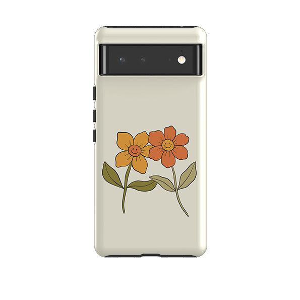 Google phone case-Positivity-Product Details Raised bevel to protect screen from scratches. Impact resistant polycarbonate shell and shock absorbing inner TPU liner. Secure fit with design wrapping around side of the case and full access to ports. Compatible with Qi-standard wireless charging. Thickness 1/8 inch (3mm), weight 30g. Compatibility See drop down menu for options, please select the right case as we print to order.-Stringberry