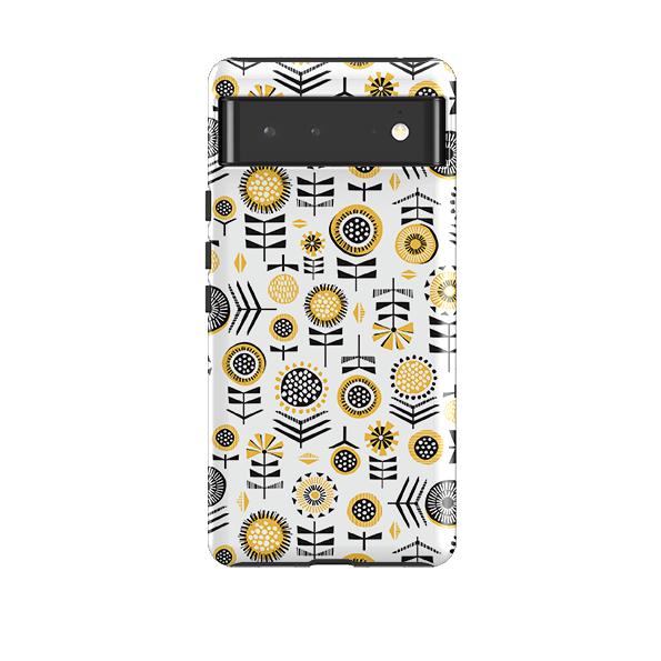 Google phone case-Scandi Summer By Ali Brookes-Product Details Raised bevel to protect screen from scratches. Impact resistant polycarbonate shell and shock absorbing inner TPU liner. Secure fit with design wrapping around side of the case and full access to ports. Compatible with Qi-standard wireless charging. Thickness 1/8 inch (3mm), weight 30g. Compatibility See drop down menu for options, please select the right case as we print to order.-Stringberry