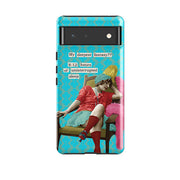 Google phone case-Sleep By Clare Jordan-Product Details Raised bevel to protect screen from scratches. Impact resistant polycarbonate shell and shock absorbing inner TPU liner. Secure fit with design wrapping around side of the case and full access to ports. Compatible with Qi-standard wireless charging. Thickness 1/8 inch (3mm), weight 30g. Compatibility See drop down menu for options, please select the right case as we print to order.-Stringberry