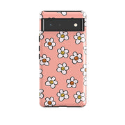 Google phone case-Smiley-Product Details Raised bevel to protect screen from scratches. Impact resistant polycarbonate shell and shock absorbing inner TPU liner. Secure fit with design wrapping around side of the case and full access to ports. Compatible with Qi-standard wireless charging. Thickness 1/8 inch (3mm), weight 30g. Compatibility See drop down menu for options, please select the right case as we print to order.-Stringberry