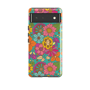 Google phone case-Summer By Amelia Bowman-Product Details Raised bevel to protect screen from scratches. Impact resistant polycarbonate shell and shock absorbing inner TPU liner. Secure fit with design wrapping around side of the case and full access to ports. Compatible with Qi-standard wireless charging. Thickness 1/8 inch (3mm), weight 30g. Compatibility See drop down menu for options, please select the right case as we print to order.-Stringberry