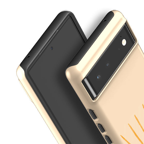 Google phone case-Summer Fox By Lee Foster Wilson-Product Details Raised bevel to protect screen from scratches. Impact resistant polycarbonate shell and shock absorbing inner TPU liner. Secure fit with design wrapping around side of the case and full access to ports. Compatible with Qi-standard wireless charging. Thickness 1/8 inch (3mm), weight 30g. Compatibility See drop down menu for options, please select the right case as we print to order.-Stringberry